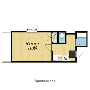 ベルディ55【202号室】の間取り