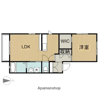 アンファミーユマーチ【1階】の間取り