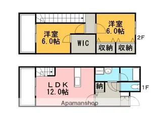 AT’Sビュー【1005号室】の間取り