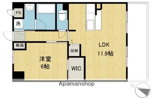 桝屋’3【502号室】の間取り