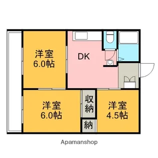 第5森崎ビル【202号室】の間取り
