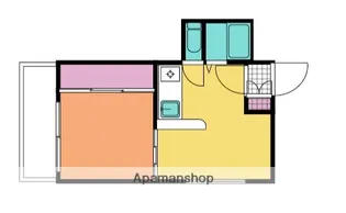 パレドール別府Ⅱ【602号室】の間取り