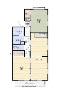 アネックス藤内【C号室】の間取り