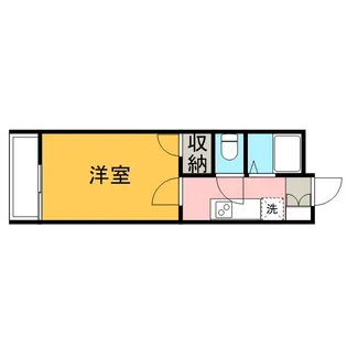 レオパレステルメ【304号室】の間取り