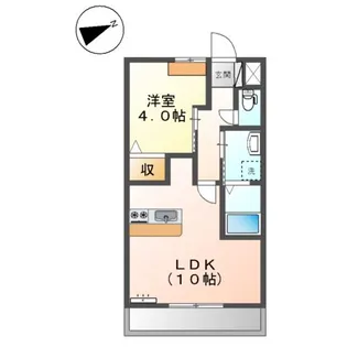 シャングリシーヌⅡ【00208号室】の間取り