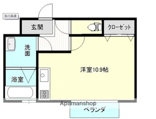 プランタン幸【1階】の間取り