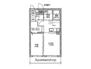 大分県別府市石垣東7丁目【マンション】の間取り