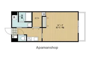 プエルトボニート【2階】の間取り