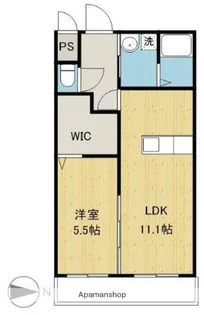 ユーミーなでしこⅡ【5階】の間取り