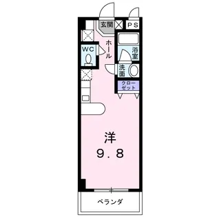 サンライズヒルズ【2階】の間取り
