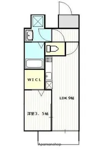 MIRACOSTA【802号室】の間取り