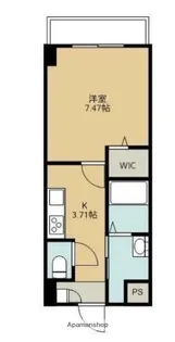 プレジデンス天満町【1階】の間取り