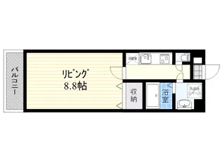 グランドサクセス【6階】の間取り