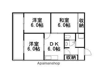 KTビル【501号室】の間取り