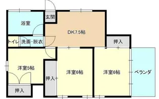 第2川本ビル【301号室】の間取り