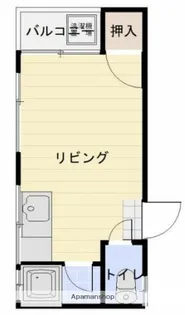 荘野ハイツ【1階】の間取り