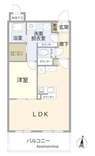 LA MINA【5階】の間取り