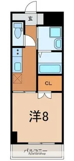 プランドールⅦ【1102号室】の間取り