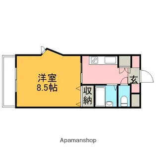 トレステーラ賀来Ⅱ【102号室】の間取り