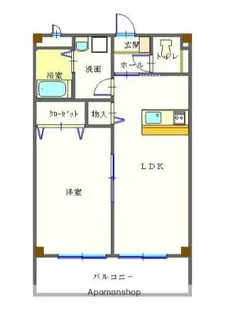 リシェス ハイランド【103号室】の間取り