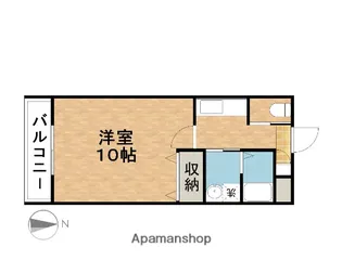 タンネンバウムⅢ【6階】の間取り