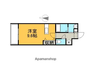 リファレンス大手町【9階】の間取り