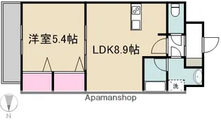 レスコ春日の杜【2階】の間取り