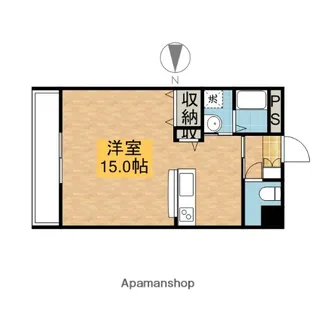 プランドール5番館【1階】の間取り