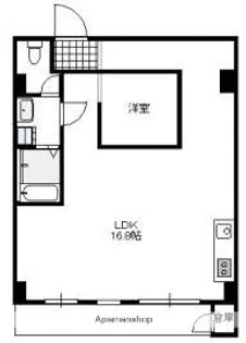 リルームス千歳【201号室】の間取り