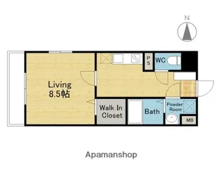 スカイメゾンⅣ【303号室】の間取り