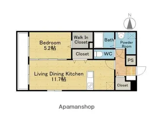 スカイメゾンⅣ【401号室】の間取り