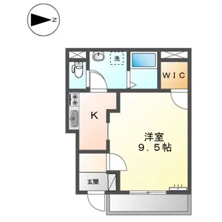 メイプル ガーデン【00103号室】の間取り