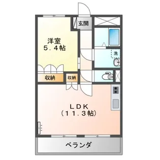 エンカウンター【00202号室】の間取り