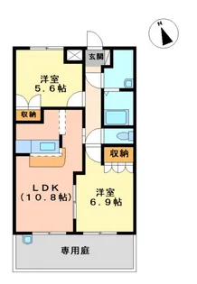 サン キューブ【1階】の間取り