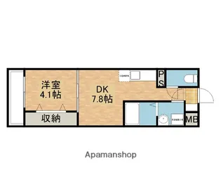トレステーラ プランドールⅣ【302号室】の間取り