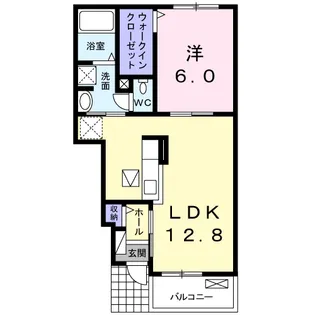 サンライズ【1階】の間取り
