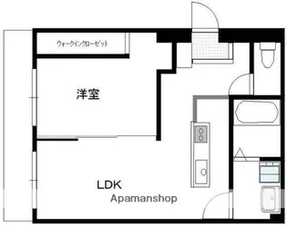 リルームス三川【3階】の間取り