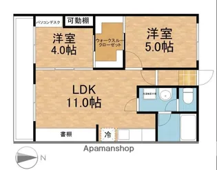 第一藤澤ビル【502号室】の間取り