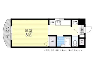 1Kの間取り画像