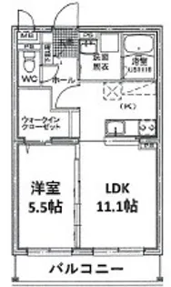 FLOWER CONCORDIA【5階】の間取り