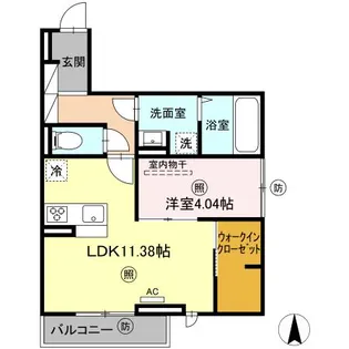 アン・シャトウⅣ【3階】の間取り
