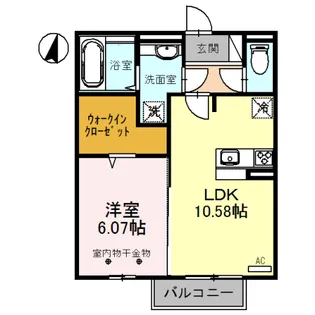 コンフォートTⅢ【2階】の間取り