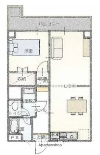 エンプレイス牧【3階】の間取り