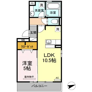 セントヒルズ【3階】の間取り