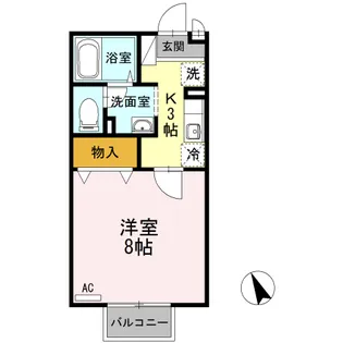 コンフォートR【1階】の間取り
