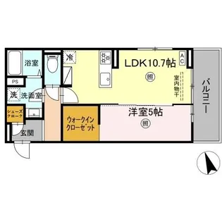 PREMILIFE須賀II【3階】の間取り