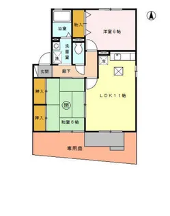 アビテ明日花 B棟【1階】の間取り