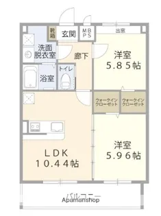 KOMACHI−SO 17【4階】の間取り