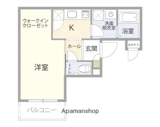 G−STAGE大道【5階】の間取り