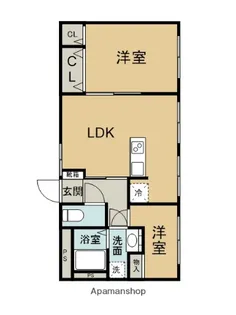衛藤ビル【5階】の間取り